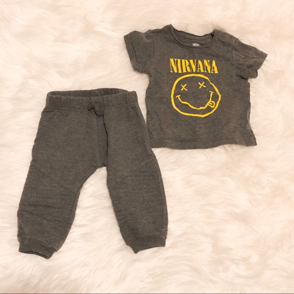 Baby Nirvana Matching Set